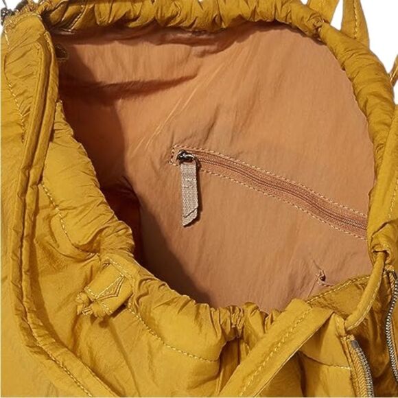 Vince Camuto Washable Nylon Harlo Backpack Olive Oil - Picture 3 of 8